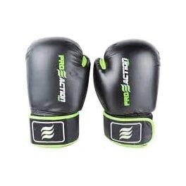 Guantes boxeo negro Pro Action 14 oz